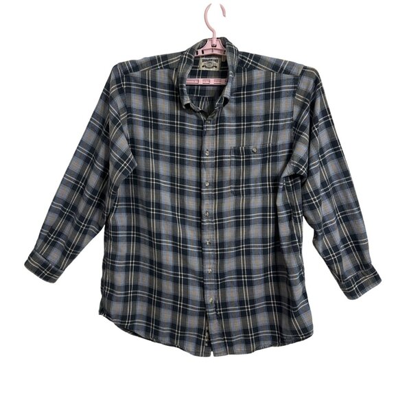 Weekends Only Mens XL Tall Plaid Long Sleeve Shirt Authentic Sportswear Heritage - Picture 1 of 7